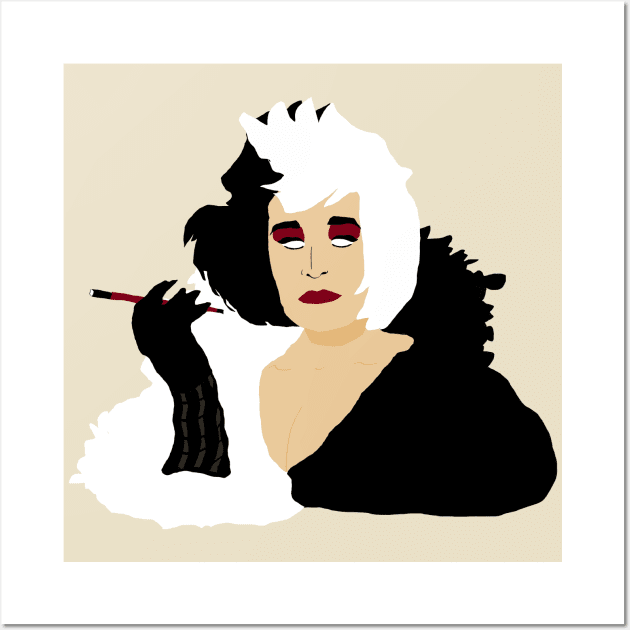 Cruella Evil Wall Art by imsnos